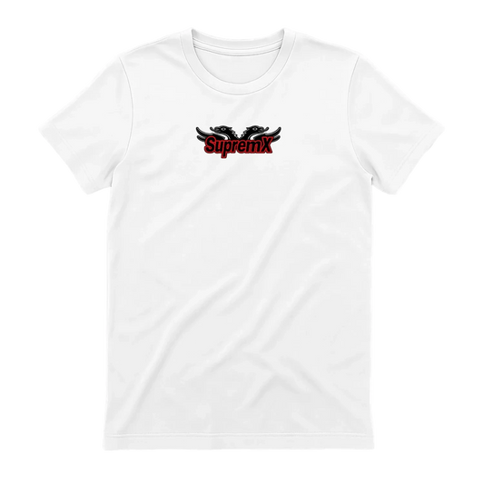 Albanian DNA t-shirt, White, back view - SupremX-Eagle