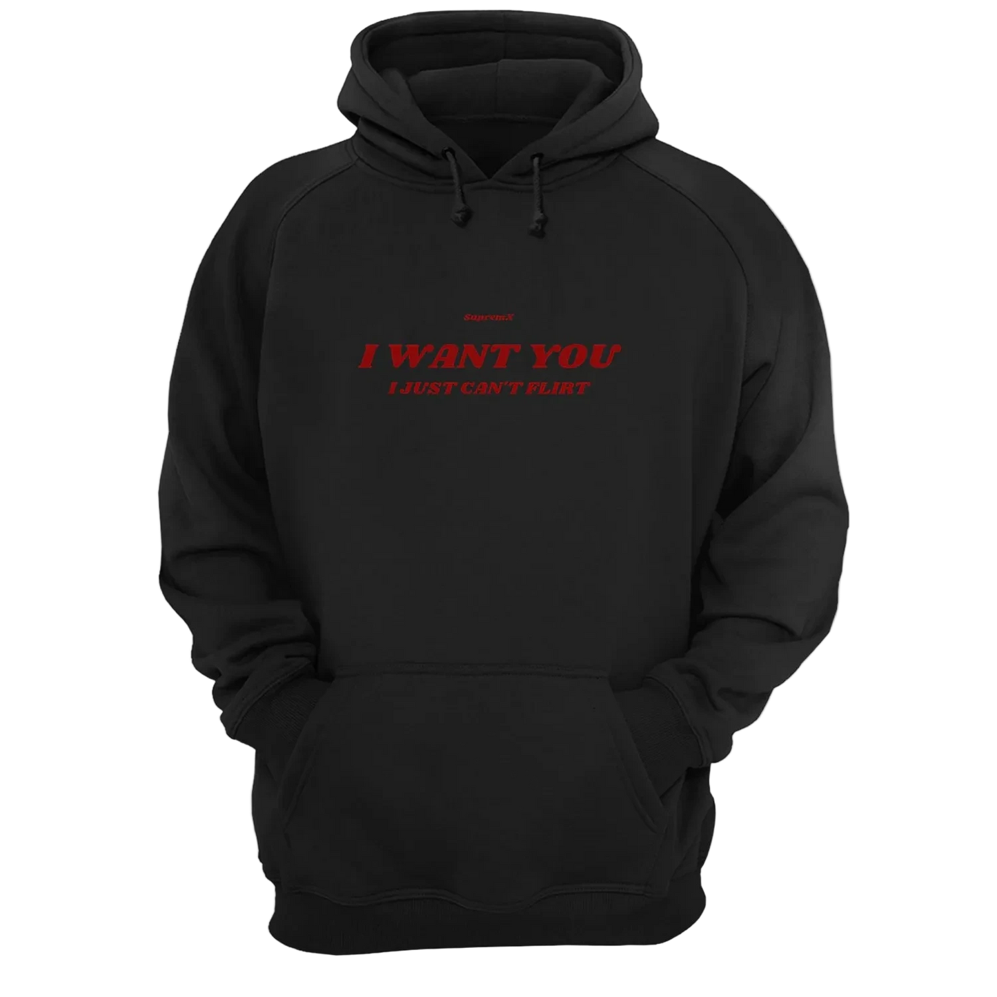 I WANT YOU hoodie, Black - SupremX-Eagle