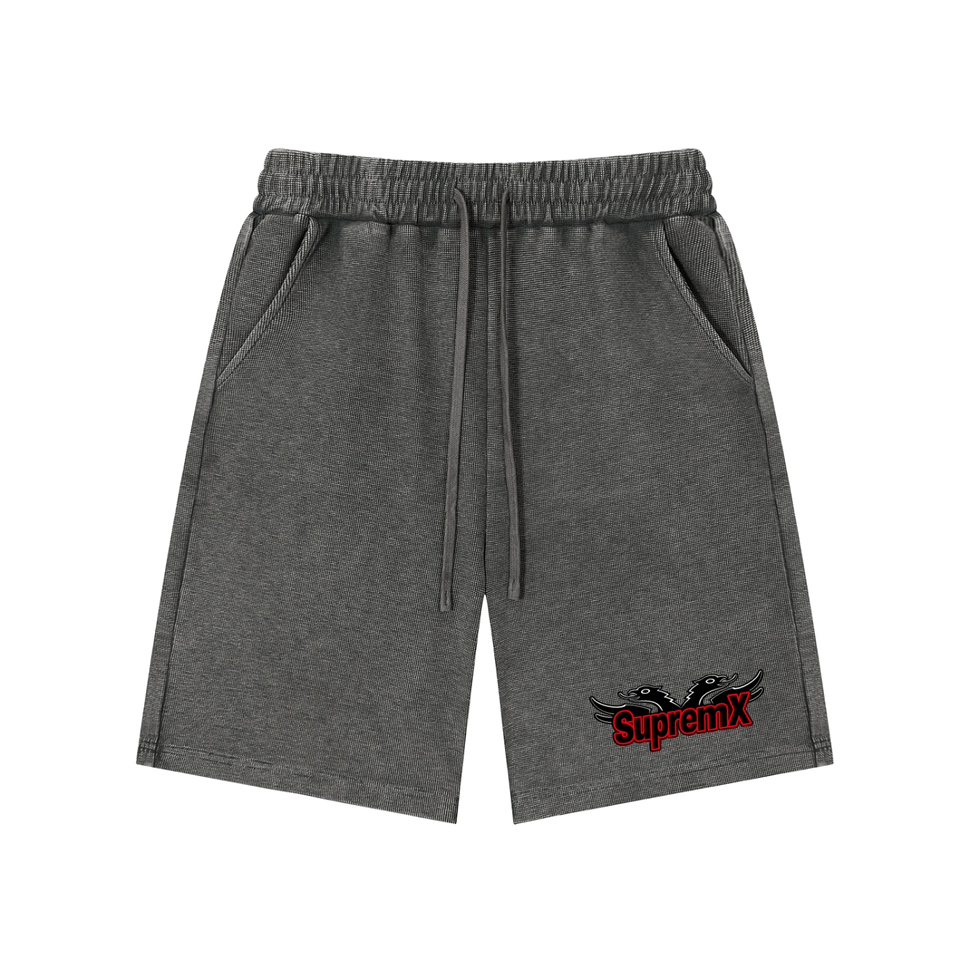 Mineral Wash Waffle Knit Shorts - SupremX-Eagle