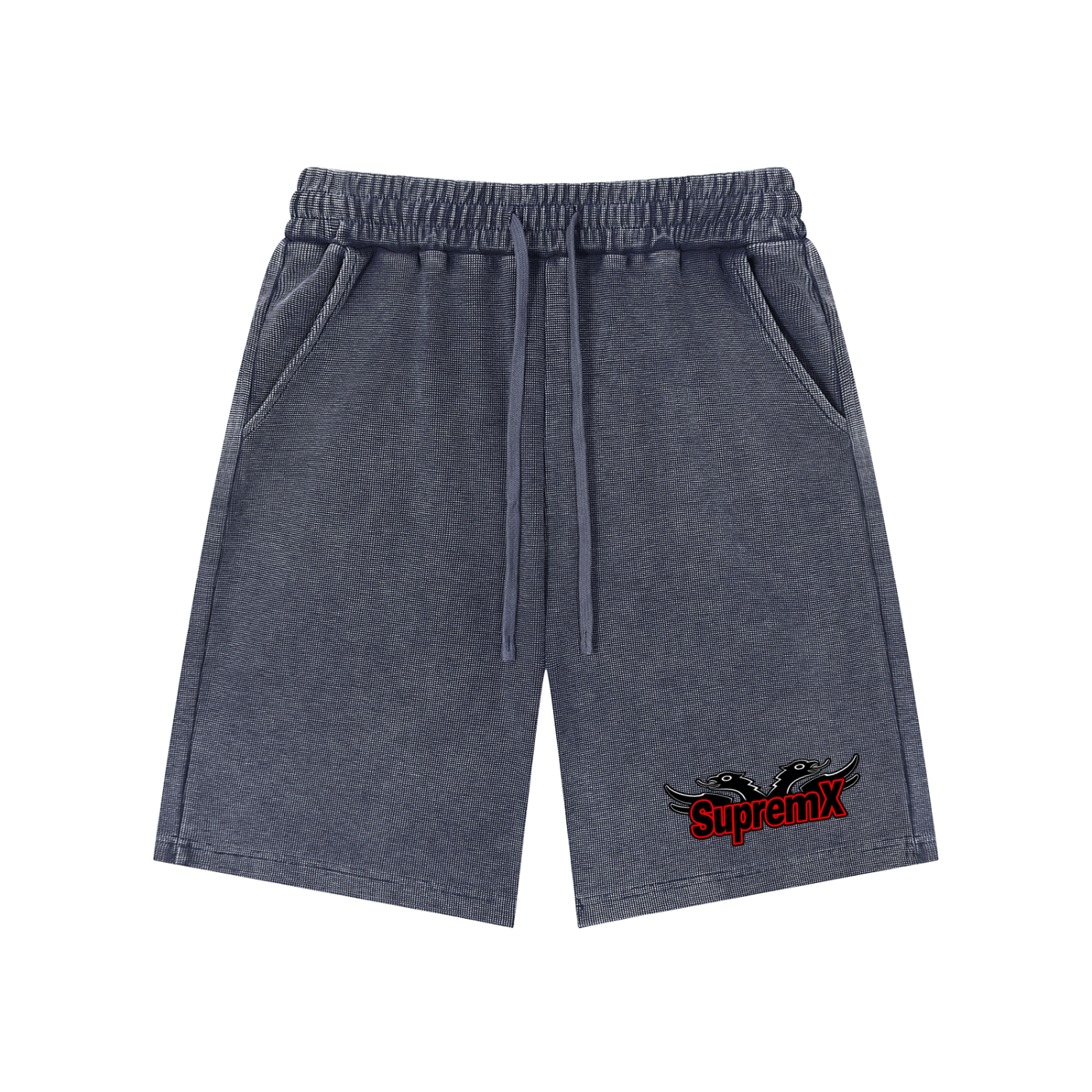 Mineral Wash Waffle Knit Shorts - SupremX-Eagle