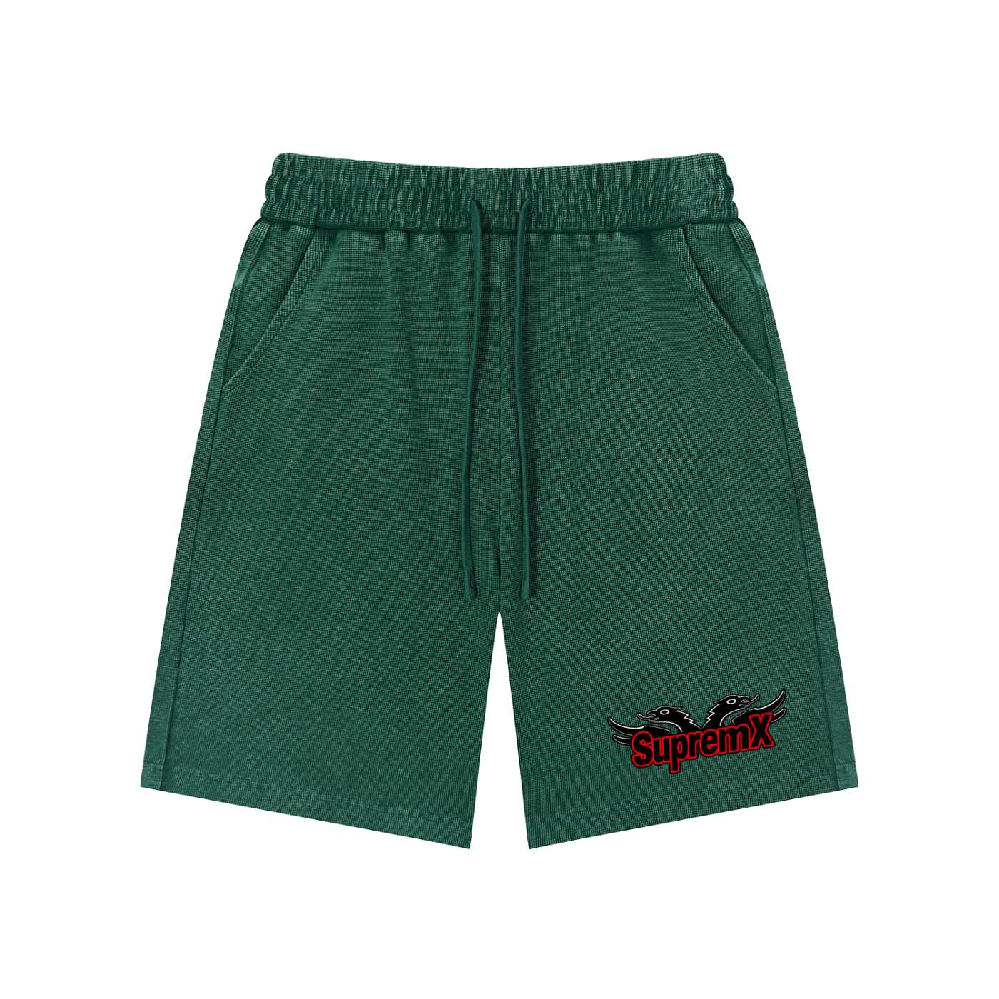 Mineral Wash Waffle Knit Shorts - SupremX-Eagle
