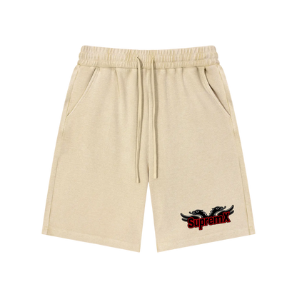 Mineral Wash Waffle Knit Shorts - SupremX-Eagle