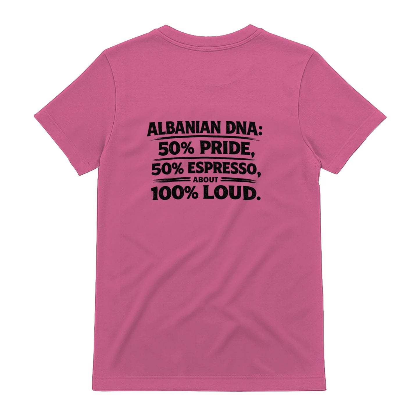 Albanian DNA t-shirt, Azalea Pink - SupremX-Eagle