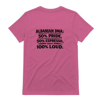 Albanian DNA t-shirt, Azalea Pink - SupremX-Eagle