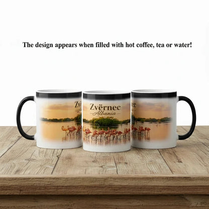 Zverneci heat-reveal ceramic mug, White - SupremX-Eagle