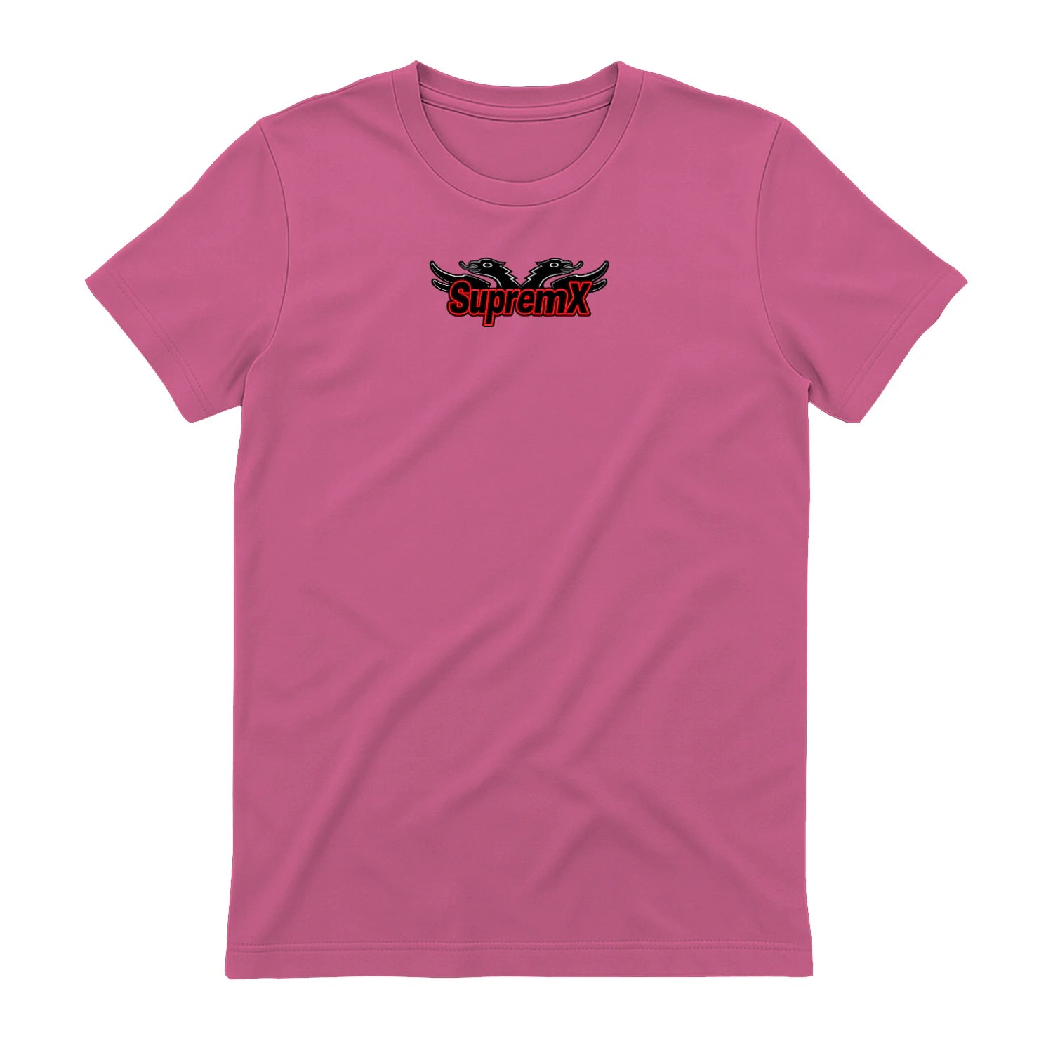 Albanian History Lecture Warning t-shirt, Azalea Pink, back view - SupremX-Eagle