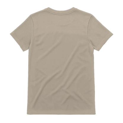 Say it in Albanian t-shirt, Sand, back view - SupremX-Eagle