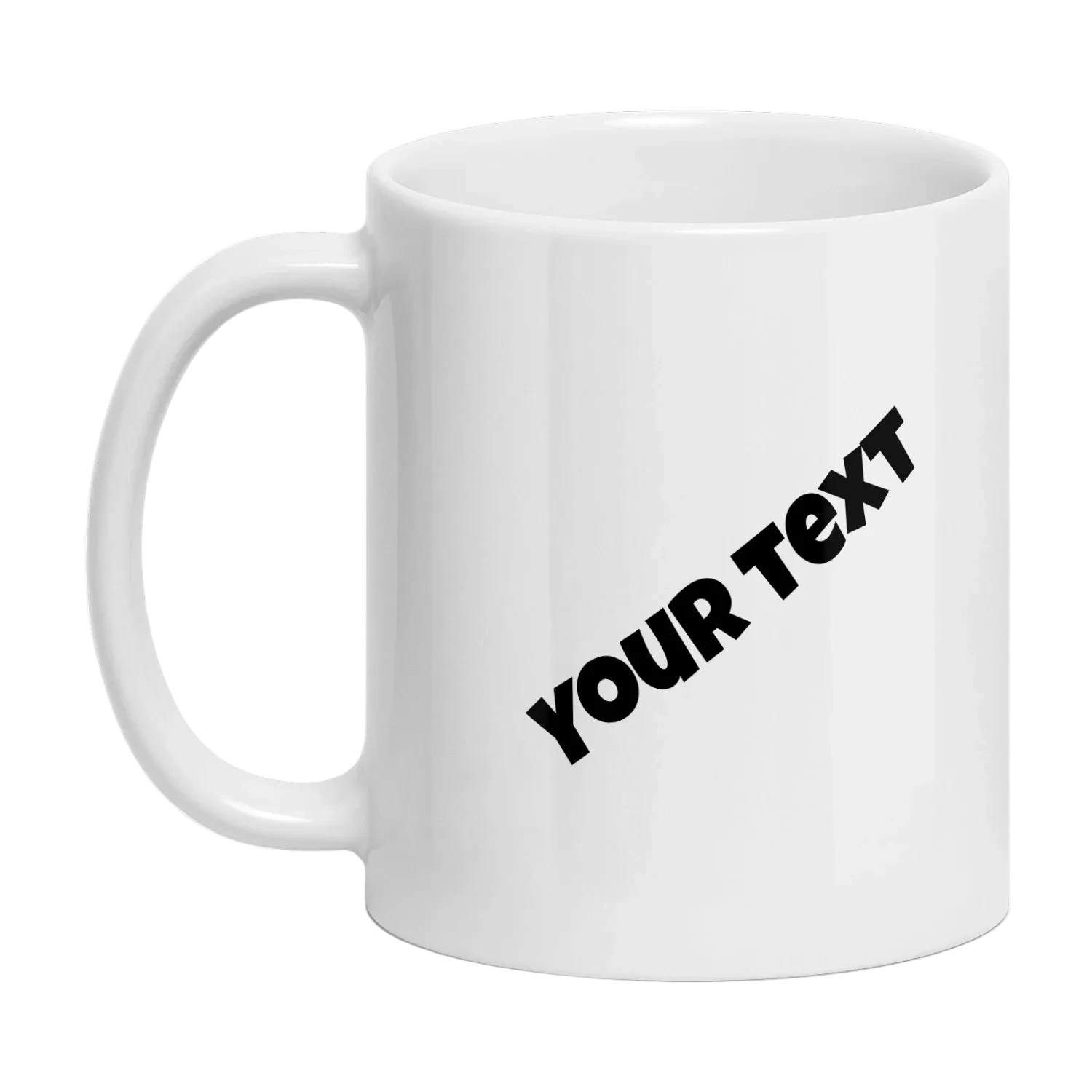 Ich arbeite hart Hunde-Tasse, Weiss - SupremX-Eagle