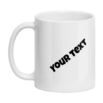 Ich arbeite hart Hunde-Tasse, Weiss - SupremX-Eagle
