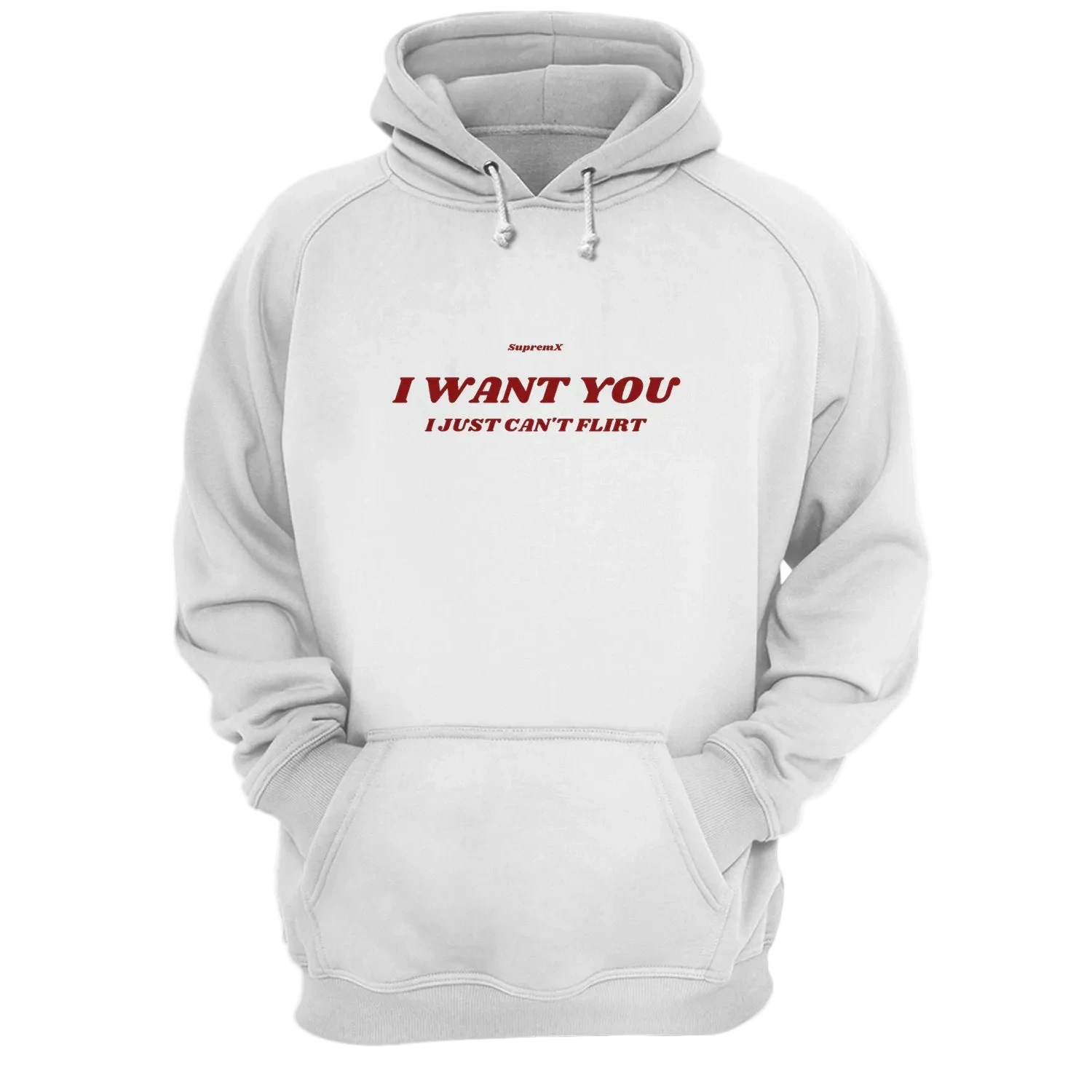 I WANT YOU hoodie, White - SupremX-Eagle