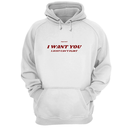 I WANT YOU hoodie, White - SupremX-Eagle
