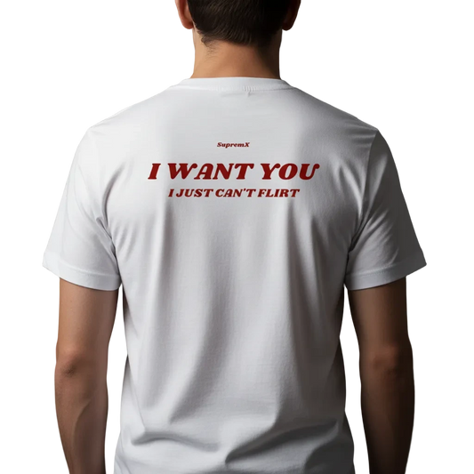 I WANT YOU t-shirt, White - SupremX-Eagle