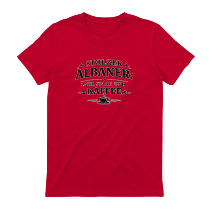 Stolzer Albaner T-Shirt, Rot - SupremX-Eagle