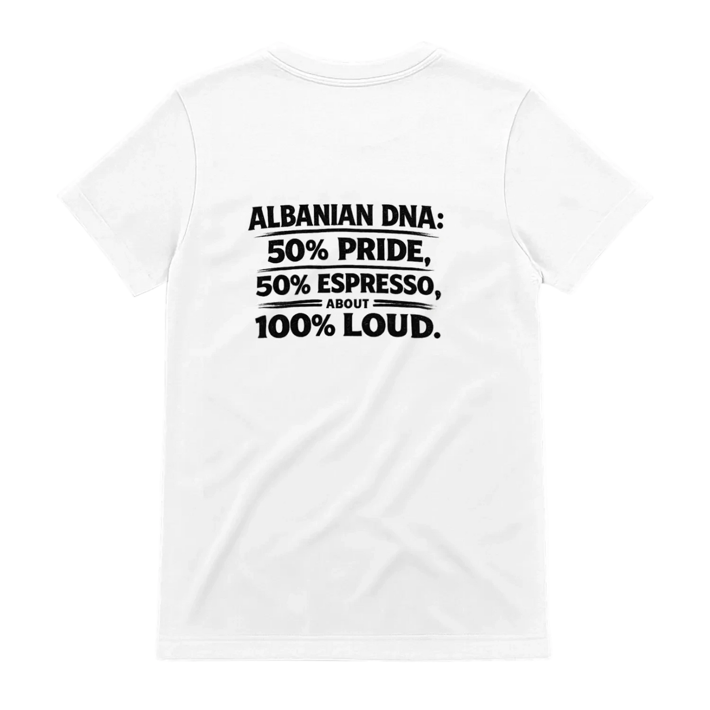 Albanian DNA t-shirt, White - SupremX-Eagle