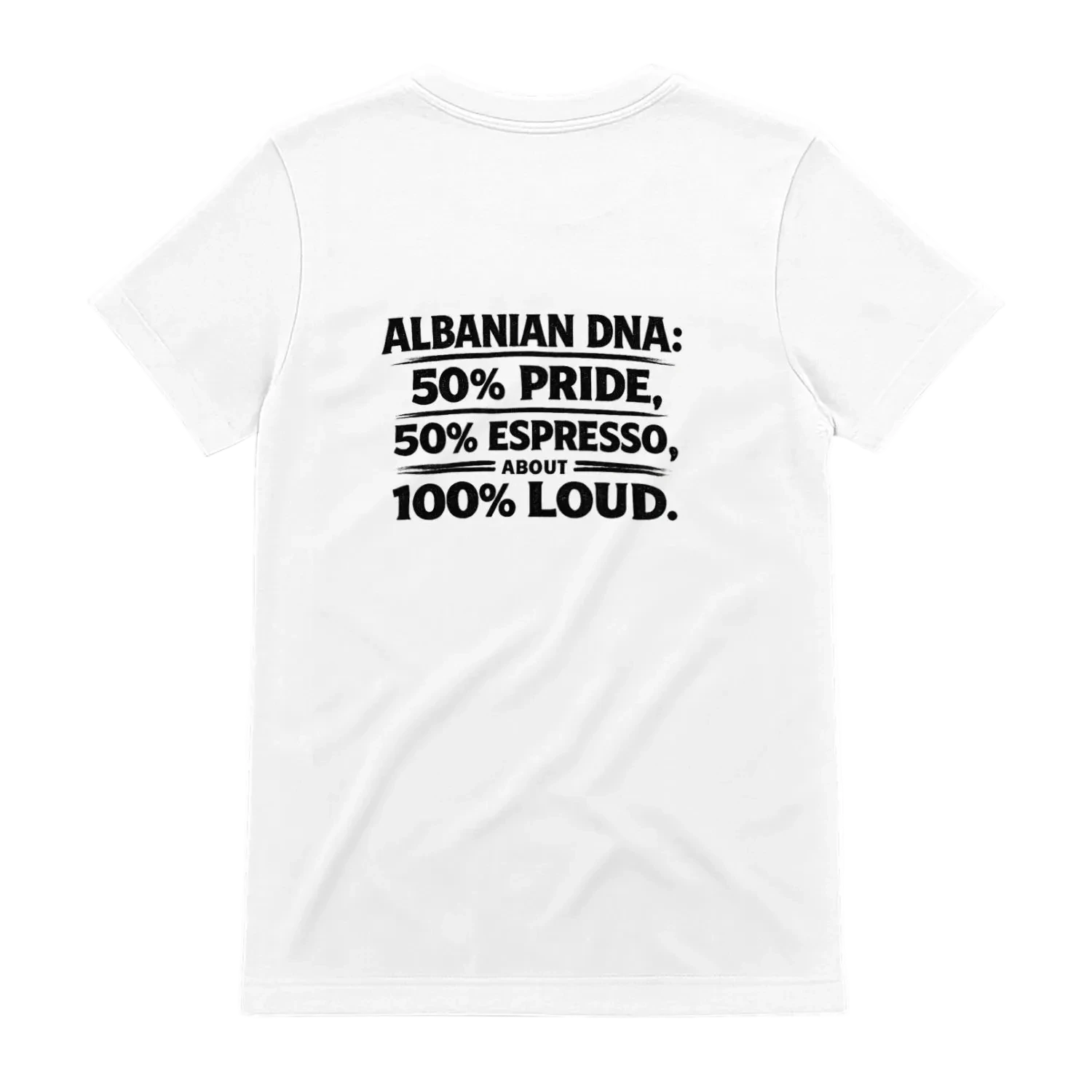 Albanian DNA t-shirt, White - SupremX-Eagle