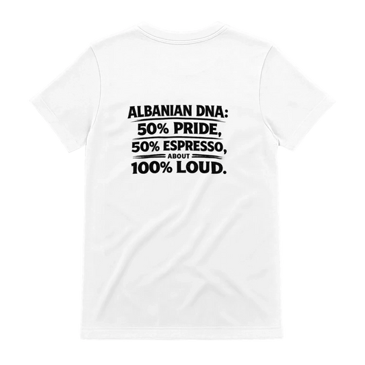 Albanian DNA t-shirt, White - SupremX-Eagle