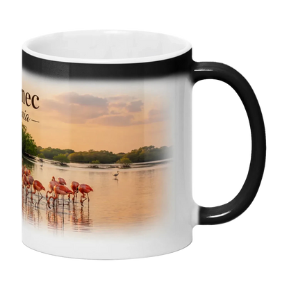Zverneci heat-reveal ceramic mug, White - SupremX-Eagle