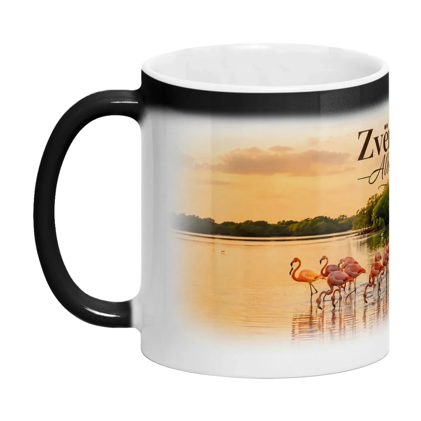 Zverneci heat-reveal ceramic mug, White - SupremX-Eagle