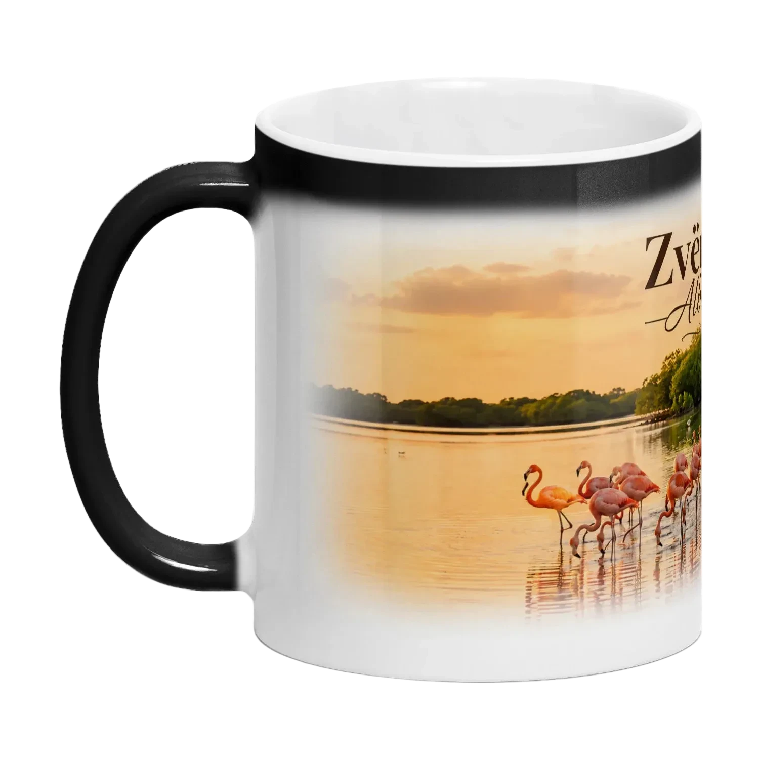 Zverneci heat-reveal ceramic mug, White - SupremX-Eagle
