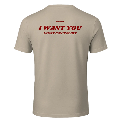 I WANT YOU t-shirt, Sand - SupremX-Eagle