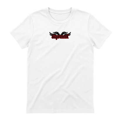 Albanian DNA t-shirt, White, back view - SupremX-Eagle