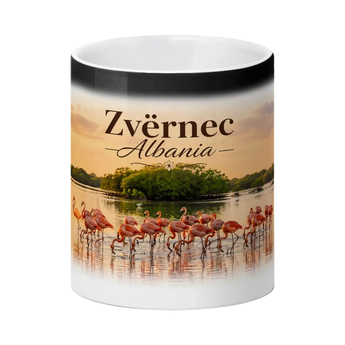 Zverneci heat-reveal ceramic mug, White - SupremX-Eagle