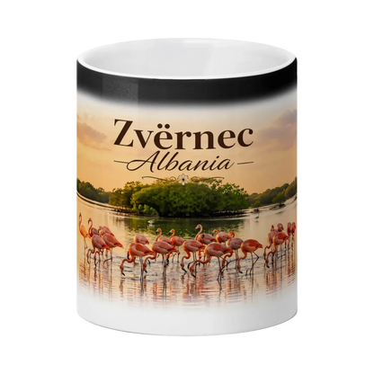 Zverneci heat-reveal ceramic mug, White - SupremX-Eagle