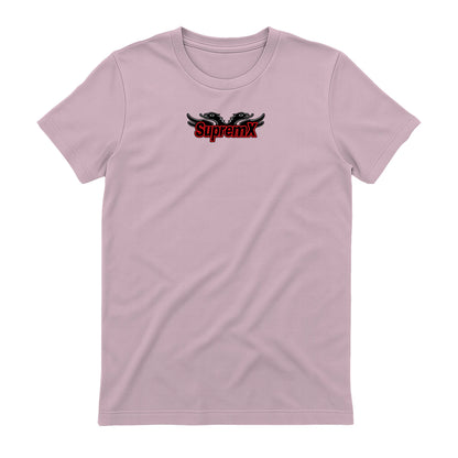 Albanian History Lecture Warning t-shirt, Light Pink, back view - SupremX-Eagle