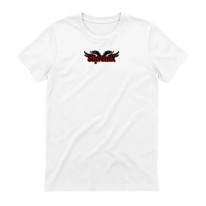 Albanian History Lecture Warning t-shirt, White, back view - SupremX-Eagle